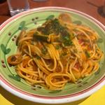 お肉屋さんのソーセージ入りスパゲッティナポリタン(タベルナ・パパ )