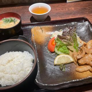 豚トロ定食(まめだ)