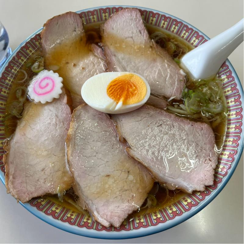 手打チャーシューメン(手打中華 すずき)