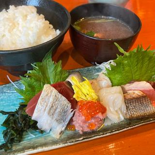 刺身定食(魚竹)