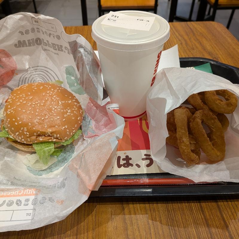 ワッパーチーズJr.(バーガーキング アピタ千代田橋店)