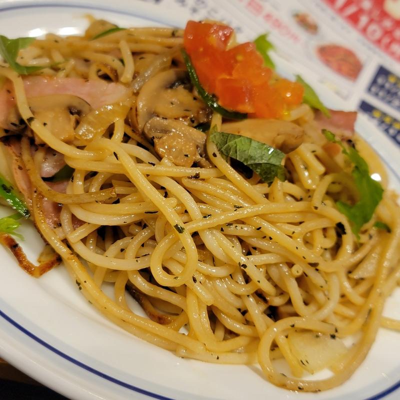 醤油バジリコ(関谷スパゲティEXPRESS エキュート秋葉原)