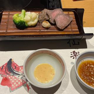 由利牛ロースト(秋の宮温泉郷 湯けむりの宿 稲住温泉)