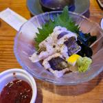 大型ハモ炙り刺し　限定(海さん〜市)