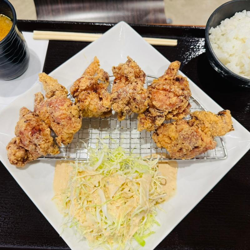 濃厚唐揚げ定食(鳥さく イオンモール幕張新都心店)
