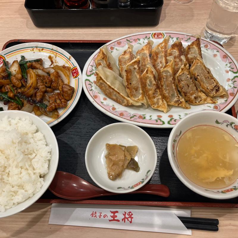 元気セット(餃子の王将 ゆめタウンはません店)