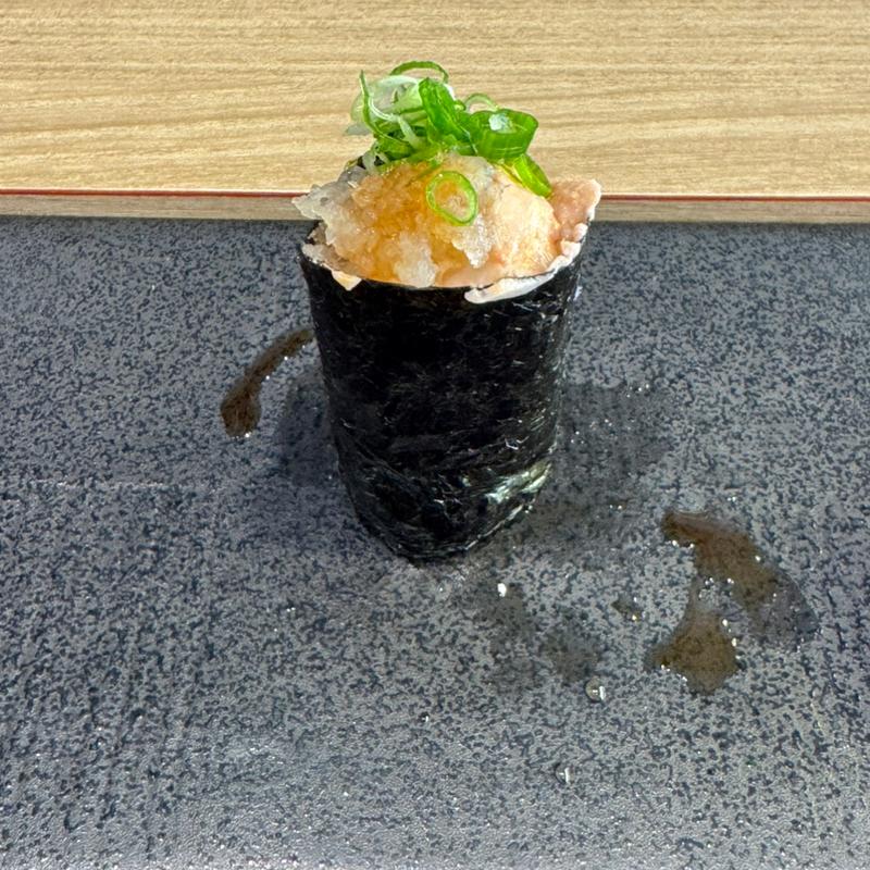 あん肝軍艦(鮓 くおん)