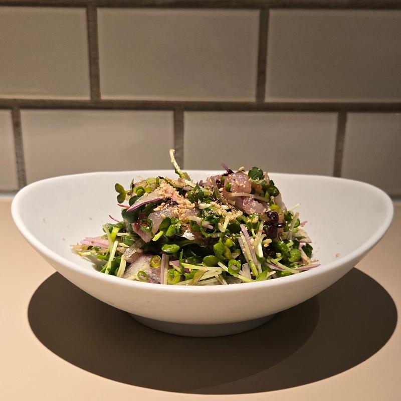 鮮魚と香味野菜の土佐醤油マリネ(utage dotonbori)