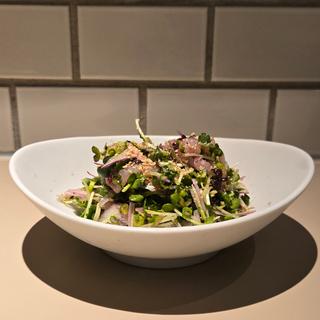 鮮魚と香味野菜の土佐醤油マリネ(utage dotonbori)