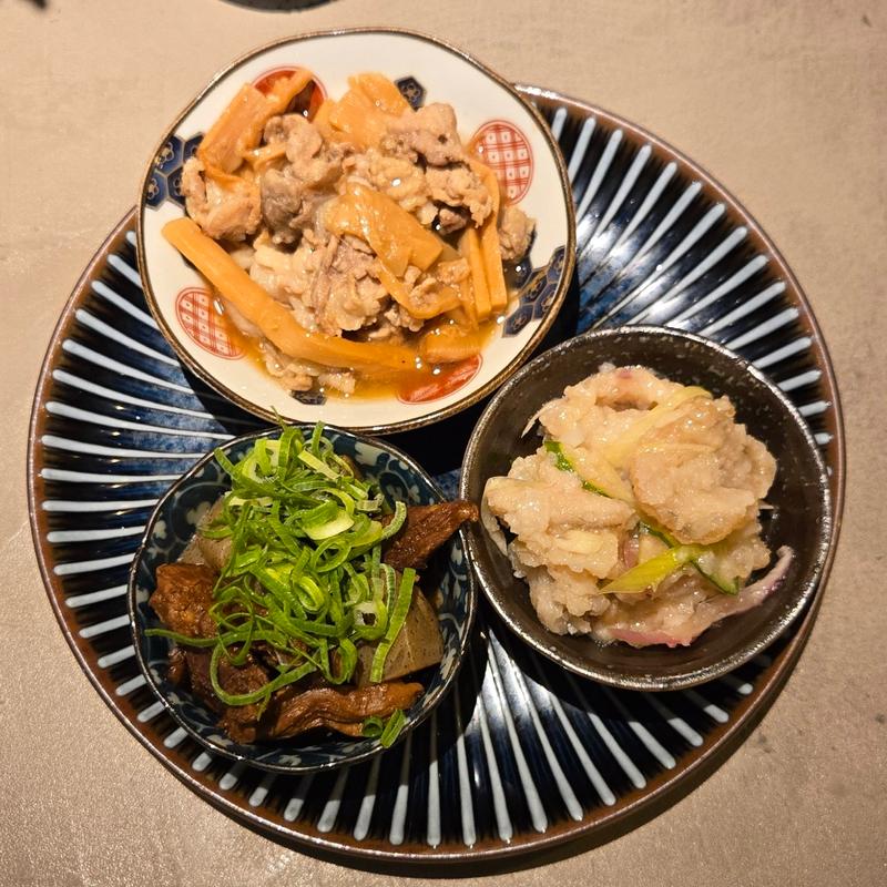 あて盛り合わせ 3種(葉花)