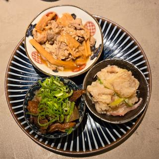 あて盛り合わせ 3種(葉花)