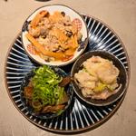 あて盛り合わせ 3種