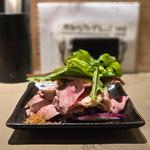 ラム切り落とし 塩ごま油