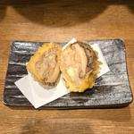 シイタケ肉詰め天