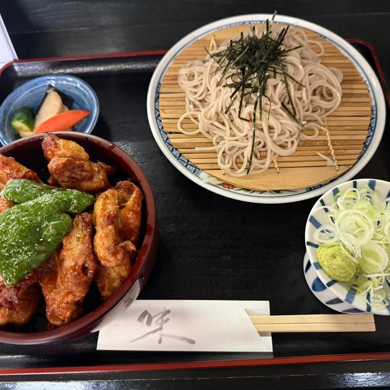 唐揚丼セット(そば切りすず庵 )