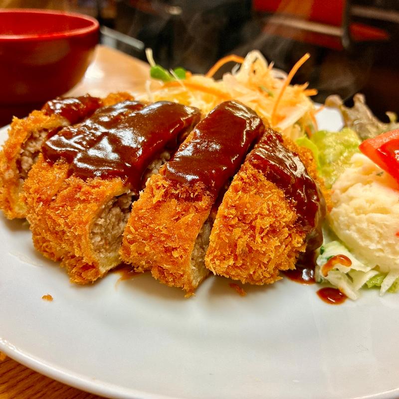 メンチカツ定食(グリルアイ )