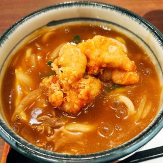 鶏天カレーうどん(うどん 和久)
