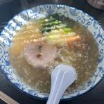 Bセット　半カレー　塩ラーメン