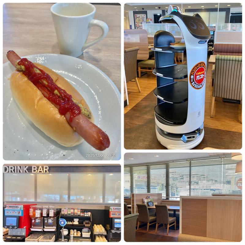 ワンコインモーニング（ホットドッグ）(ガスト 膳所店 )