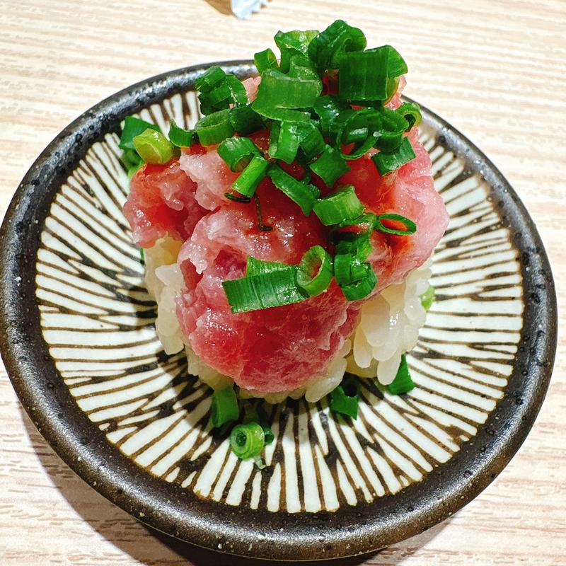 ねぎとろ(立ち喰い寿司 ゲンヤ倶楽部)