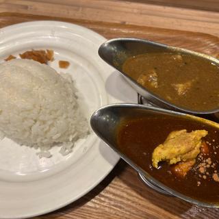 デリーのカシミールとエチオピアのビーフカレー
