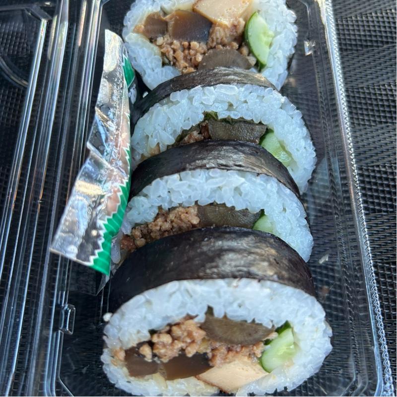 あさこのお寿司 とりそぼろ巻き(普賢寺ふれあいの駅)