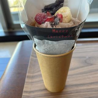 ショコラ苺バナナS(クレープの森)