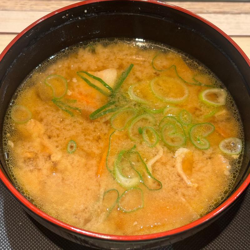 豚汁(松のや 中野坂上店)