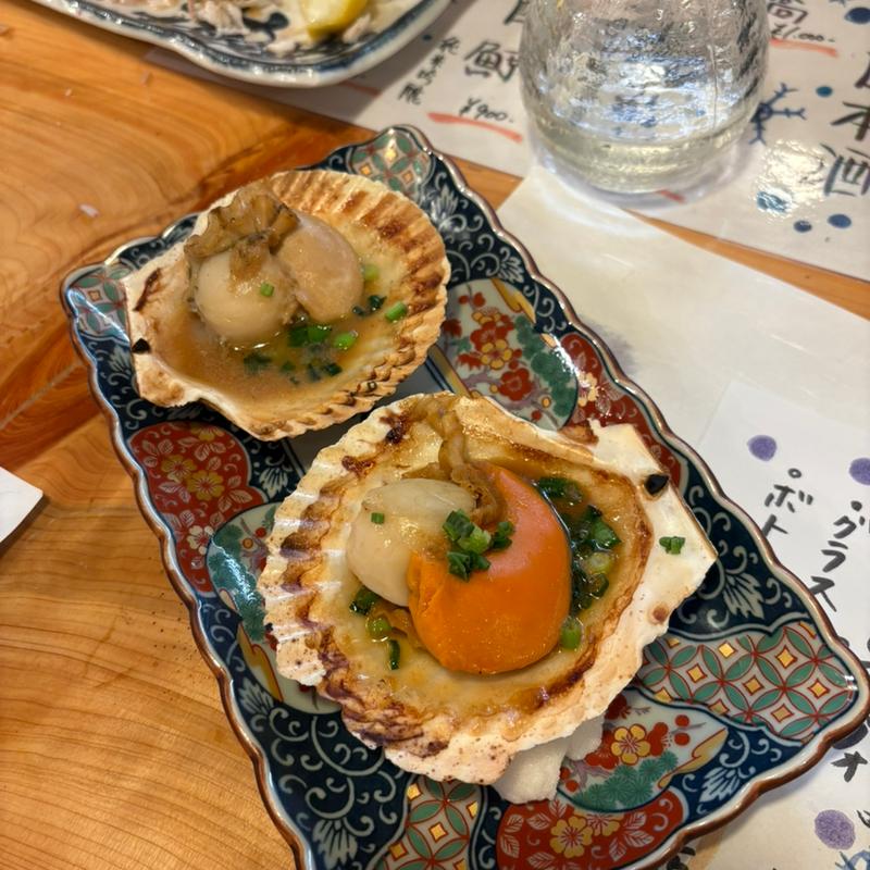 殻付きホタテ(炎 横浜店)