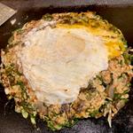 すじコンねぎ焼き(お好み焼き松ちゃん)