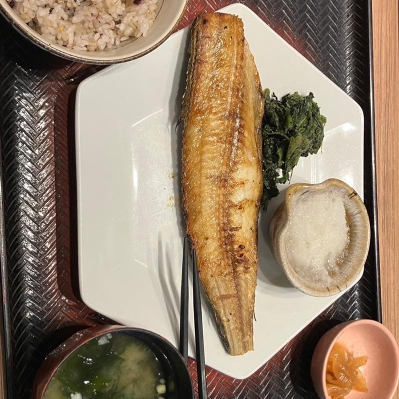 しまほっけの炭火焼き(大戸屋ごはん処 クロスモール豊川店)