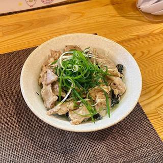 鶏ハラミ丼(らーめん 彩哲 ~isato~)