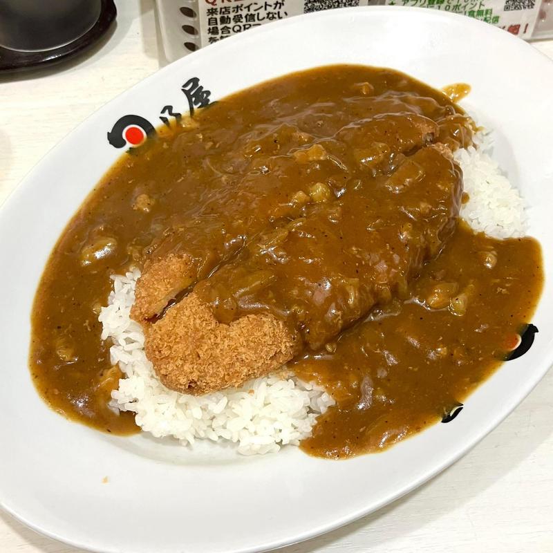 名物カツカレー(日乃屋カレー 代々木店)