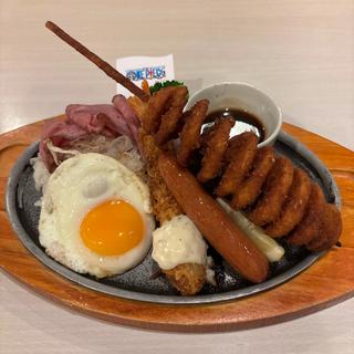 ゾロの三刀流鉄板盛り(ジョイフル桶川店)