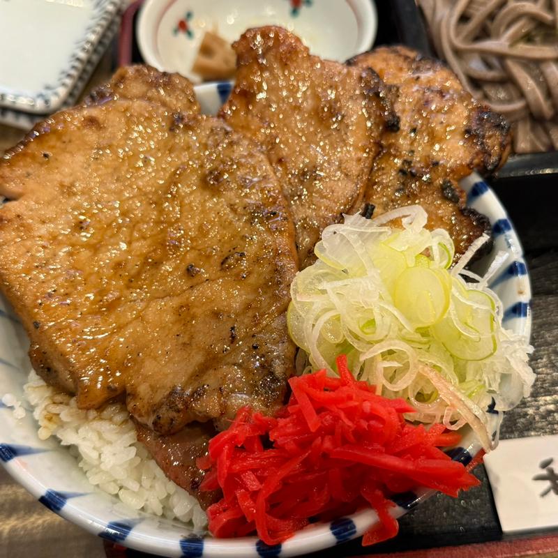 豚丼(秩父肉汁そば 山寿)
