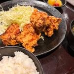 元祖キッシーの鶏唐揚げ定食