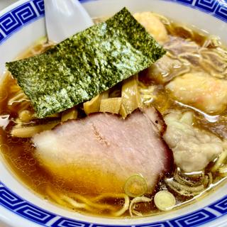 ワンタンメン　ミックス(支那そば いしはら)