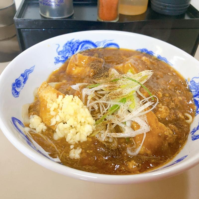 麻婆豆腐ラーメン(夢を語れ 山梨)
