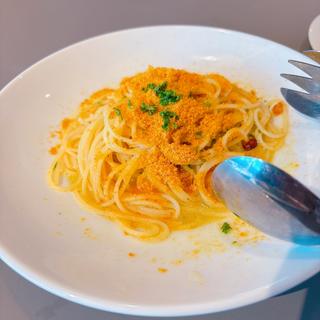 カラスミのペペロンチーノ