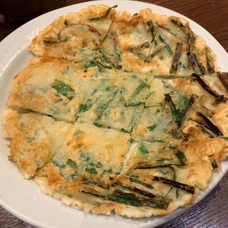 ニラチヂミ(清龍 池袋西口店)