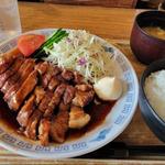 ポークソテーライス