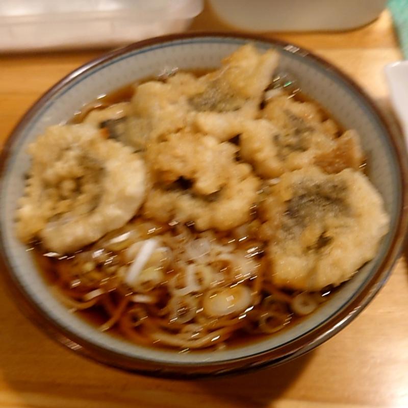 鱧の天ぷらそば(福そば )