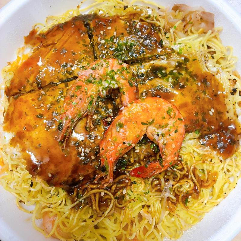 海老づくし(お好み焼き 海喜)