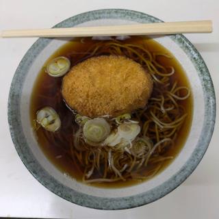 コロッケそば