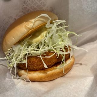 海老カツバーガー