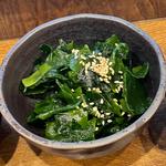 わかめ（わさび醤油） 朝限定単品(しんぱち食堂 川崎銀柳街店)
