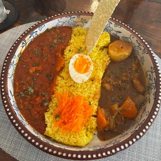 あいがけカレー