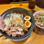 特製みそまぜそば(大)&チャーシュー丼