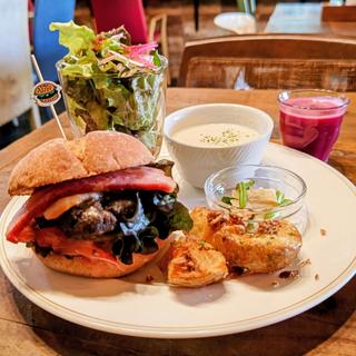 ハンバーガープレート