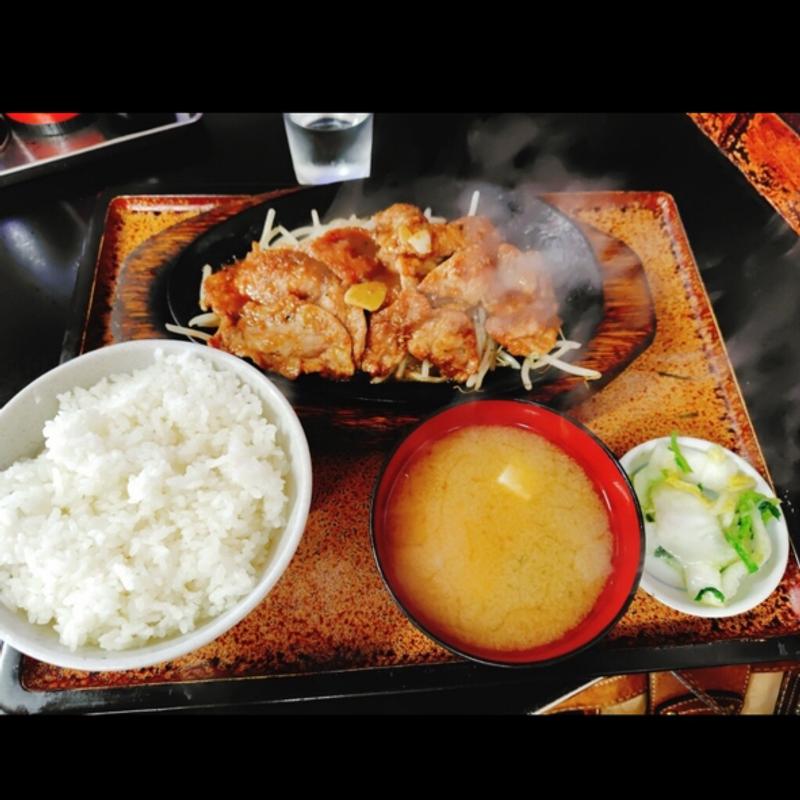 にんにく焼き定食(黒田屋)